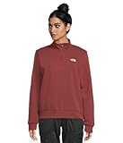 The North Face Women's Evolution Embroidered 1/4 Zip Sumac Small