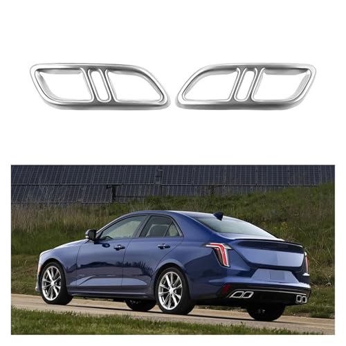 Cubierta de escape negra para Cadillac CT4 y CT5: solucione el desgaste 4