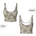 Petoskey Stone Print Lightweight Trendy Women Sports Vest Yoga Workout Running Vests All Seasons