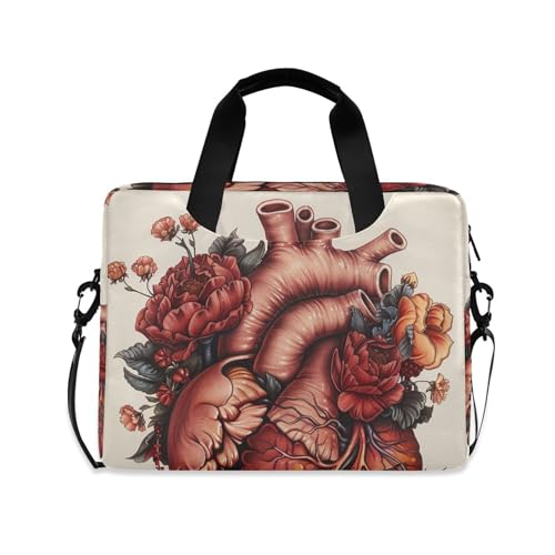 Maletín portátil ALZA floral gótico 13-15.6 pulg miniatura 1