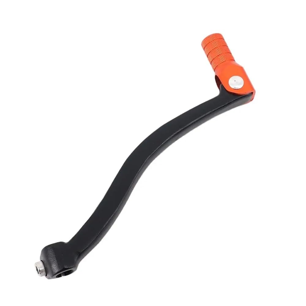 Uecdry Orange Folding Gear Shift Lever Motorcycle Cnc Folding Aluminum Gear Shift Lever For Atv Dirt Bike Pit Bikes