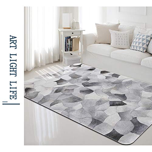 Tapis soft touch designer home grand format pour salon chic