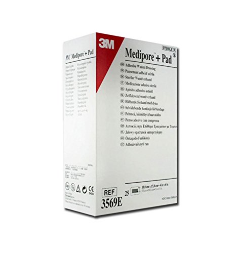 Pansement 3M Medipore + compresse 10x15 idéal pour les soins des blessures familiales