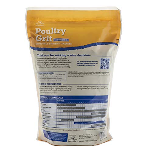 Manna Pro Poultry Grit With Probiotics | Insoluble Crushed Granite | 5 Lb #TOP1
