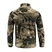 Military Jackets for Men Mens Hunting Clothes Fashion Zip Up Coat Full Zip Rain Bottomland Mens Winter Coat Tactical Light Weight Camouflage Multicolor Winter Jackets Multicolor L