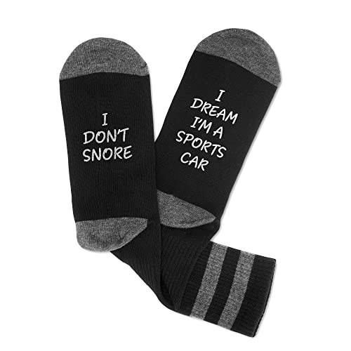 I Don't Snore I Dream I 'm Riding My Tractor Socks,Gifts For Men,Gift For Dad,Men's Gift,Men's Christmas.2