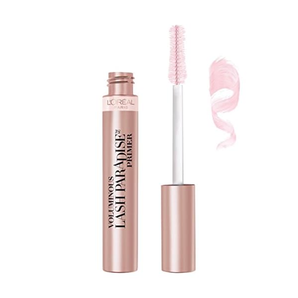 LOreal-Paris-Cosmetics-Voluminous-Lash-Paradise-Mascara-PrimerBase-Millennial-Pink-027-Fluid-Ounce LâOréal Paris Cosmetics Voluminous Lash Paradise Mascara Primer Base, Millennial Pink, 0.27 Fluid Ounce, Packaging May Vary