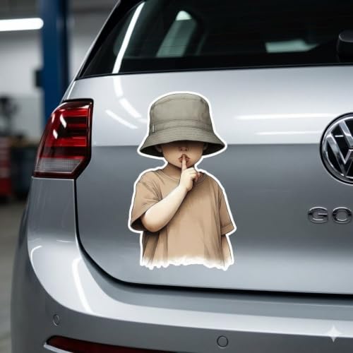 Image of Funny Sticker for Cars, Trucks, Dents & Sports19, 6x3 inch (Pack of 2)