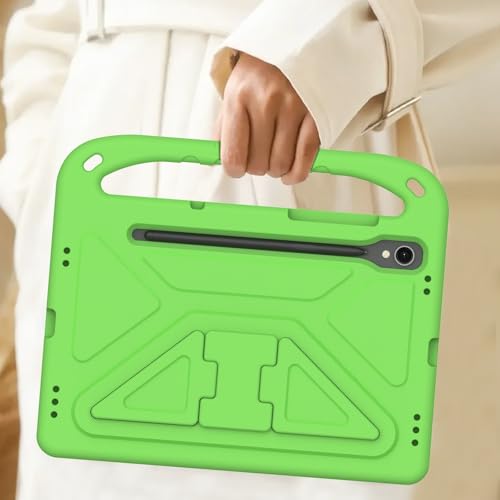 Protège-tablette Samsung Galaxy Tab S10 Lite 11,9 pouces coque de protection EVA verte