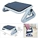 Woideklu Ergonomic Footrest for Under Desk Six Height Options for Gaming and Work, Gray