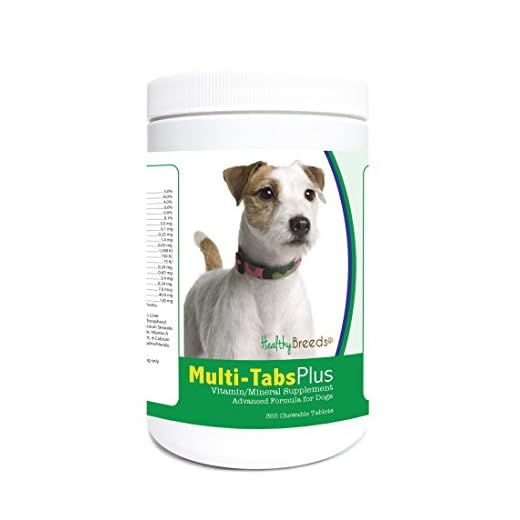 Healthy Breeds Parson Russell Terrier Multi-Tabs Plus Chewable Tablets 365 Count