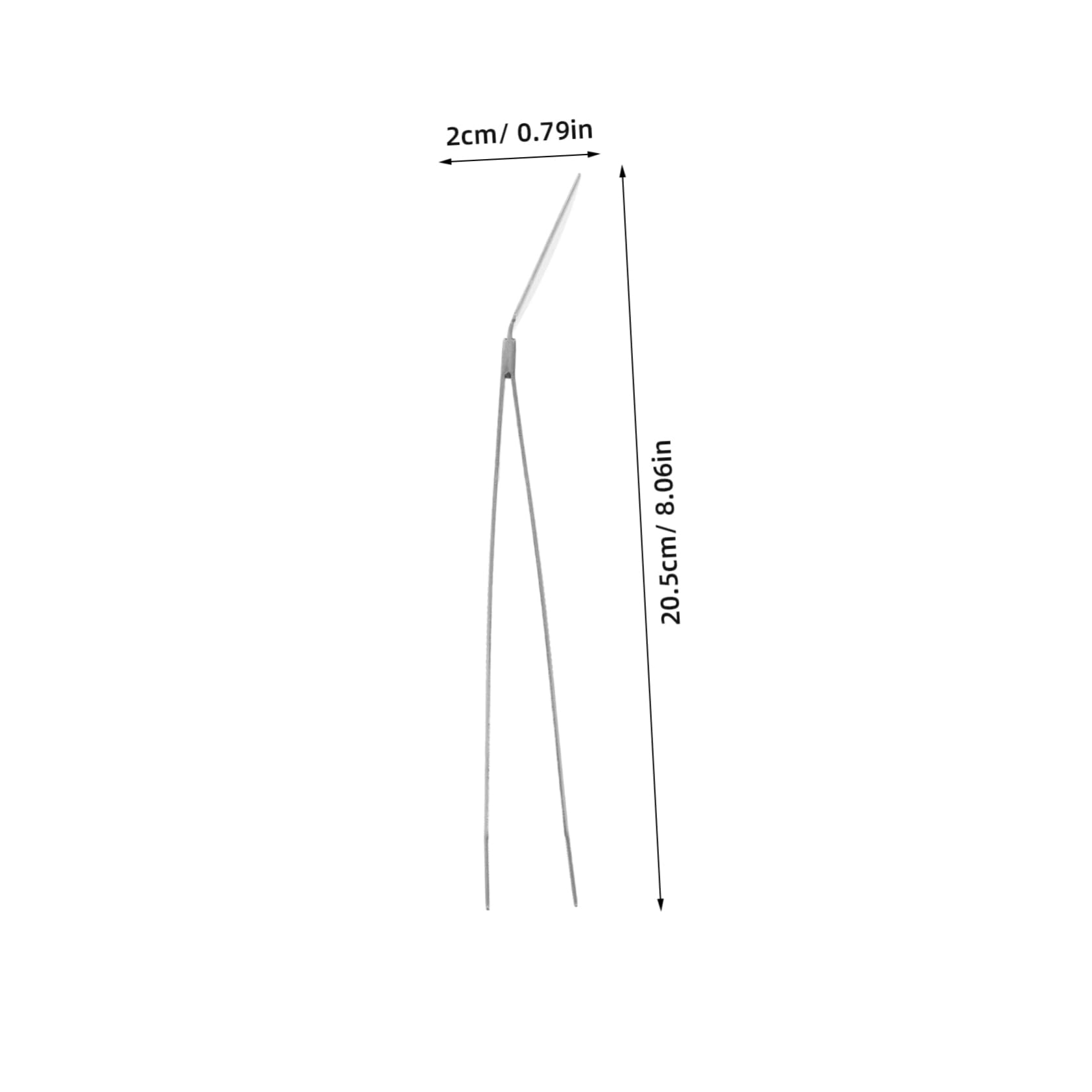 BRIGHTFUFU Gardening Mini Tools Bonsai Tweezers Set Precision Stainless Steel for Plant Care Bonsai Styling