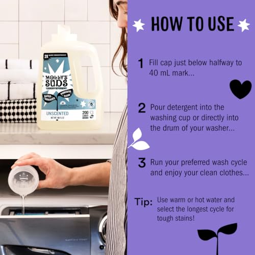 image for Molly's Suds Molly's Suds Liquid Laundry Detergent | Clean Laundr