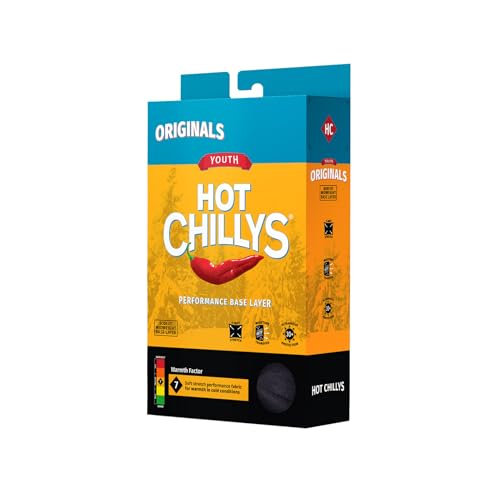 Hot Chillys Youth Originals ll MTF Ankle Tights | Warm Midweight Body Fit Thermal Base Layer Bottoms for Kids, Box Packaging3
