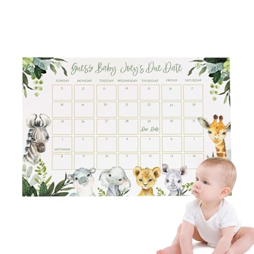 Calendrier de prédiction de la date d'accouchement de bébé