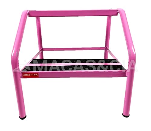 Escada 2 Degraus Para Maca Estética Rosa