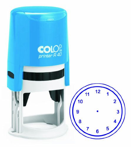 Colop Printer R40 Clock 2 - Timbro, motivo