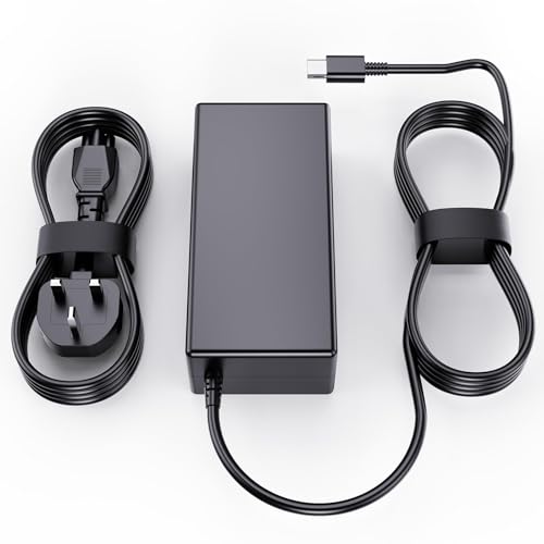 Vanzflow 65W USB C Charger Compatible with Microsoft Surface Pro X 1796 1769 1800,Surface Pro 11 10 9 8 7+ 7,Compatible with MacBook Pro,Huawei Matebook,HP Spectre Laptop Adapter Charger