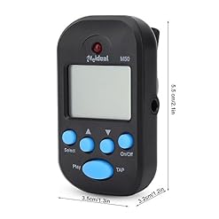 Dilwe M50 Mini Métronome Numérique LCD pour Instruments de musique Noir – Image 4