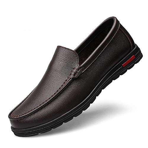 Men's Loafers, Driving Car Slip-On Flat Shoes Casual Work Comfy