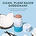 Kopari Aluminum Free Coconut Deodorant, Non Toxic & Clean Plant-Based, No Aluminum, Parabens or Baking Soda, Long Lasting Protection, Beach 2 oz