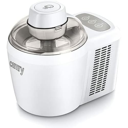Camry CR4481 Heladera Eléctrica Casera, para hacer Helados, Frutas, Yoghurt Helado, Automática,...