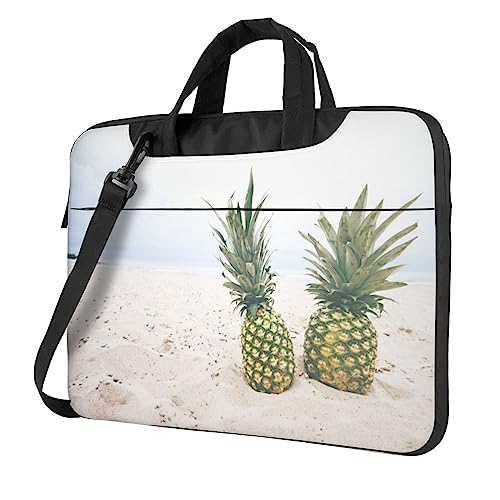 Sac pour ordinateur portable UNIOND Ananas porte-documents d'été imprimé pour voyage et bureau