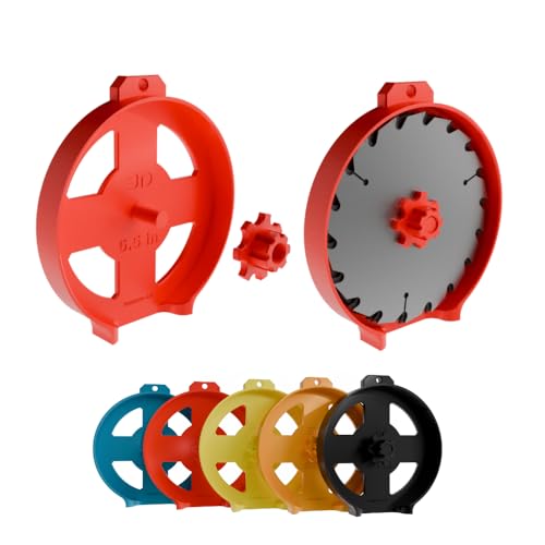 6.5-inch TripleD Tools Circular Saw Blade Storage– Compatible with Diablo, Dewalt, Avanti, and More - Made in USA (Red) - Thumbnail 4
