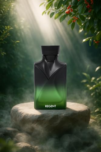 Image of Naseem Regent Aqua Perfume for Men 90ml - Fresh Fruity Long-Lasting Eau De Parfum | Alcohol-Free Men's Fragrance with Bergamot, Pineapple, Black Currant, Birch, Musk & Vanilla | Masculine Scent