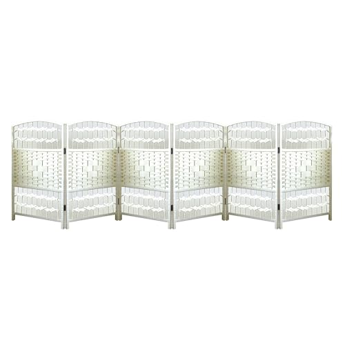 Biombos Separadores Baratos Blanco Marca Generic