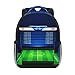 gjowegode Kinderrucksack Stadion Fußballplatz, Kindergarten Vorschul Tasche Schultasche für Kleinkinder Mädchen Jungen, Zurück Zur Schule