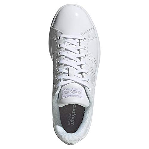Image of adidas Womens Advantage Lace Up Sneakers Shoes Casual - White
