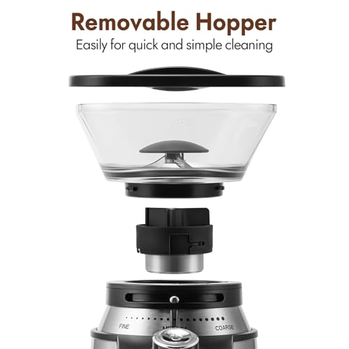 Secura Electric Conical Burr Coffee Grinder With 17 Grind Settings From French to Espresso, Black by Secura - Image 4