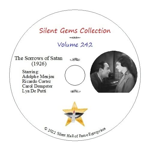 DVD "The Sorrows of Satan" (1926) dir. D.W. Griffith, with Adolphe Menjou, Classic Silent Drama