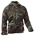Rothco BDU Shirt, Woodland Camo, Large