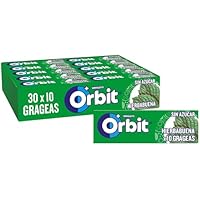 Orbit Chicles Sabor Hierbabuena - Paquete De 30 X 14 Gr - Total: