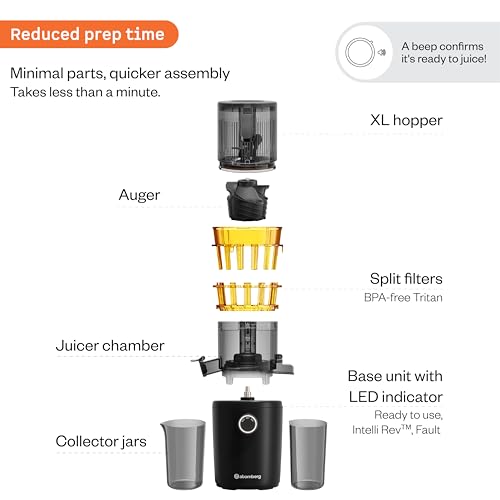 Image of Atomberg Althea Cold Press Juicer | High Nutrition | Easy Assembly & Cleaning | Intelligent Auto Reverse | Advanced Safety Features | Ideal for Fruit, Veggie Juices & Nut Milks