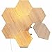 nanoleaf NL527005HB7P Elements Wood Look Smarter Kit (7 Panels)