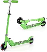 COSTWAY Trottinette Enfant Pliable avec Roulement ABEC-5 & 3 Hauteurs Réglables, Trottinette Pro Enfants avec 2 Roues Clignotantes de 110mm & Béquille, Pont Elargi, Charge 50kg pour 3-8 Ans (Rose COSTWAY Trottinette Enfant Pliable avec Roulement ABEC-5 & 3 Hauteurs Réglables, Trottinette Pro Enfants avec 2 Roues Clignotantes de 110mm & Béquille, Pont Elargi, Charge 50kg pour 3-8 Ans (Rose