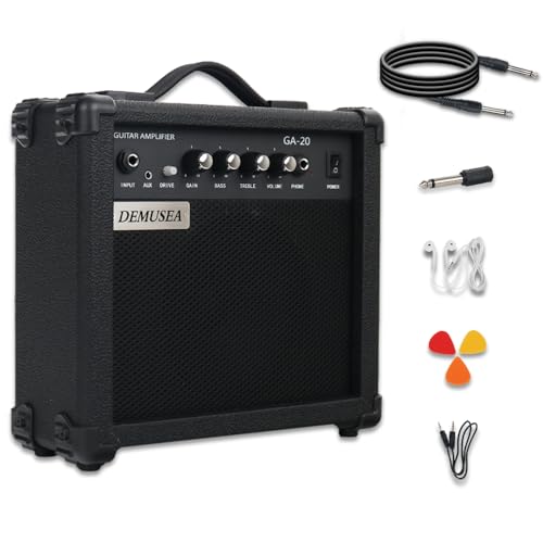 Demusea Electric Guitar Amplifier 20w Guitar Amp...