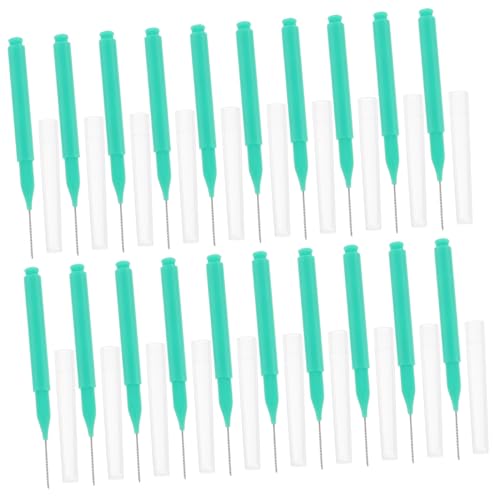 Anneome 100 piezas Cepillos Interdentales para Limpieza y Duradera de Dientes y para Uso Diario y Cuidado Bucal Seguro