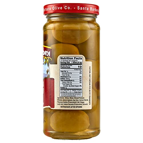 Santa Barbara Olive Co SAMPLE_SKU_41698 Santa Barbara 3Pk Martini Pimento Stuffed Olives 5Oz thumb #2