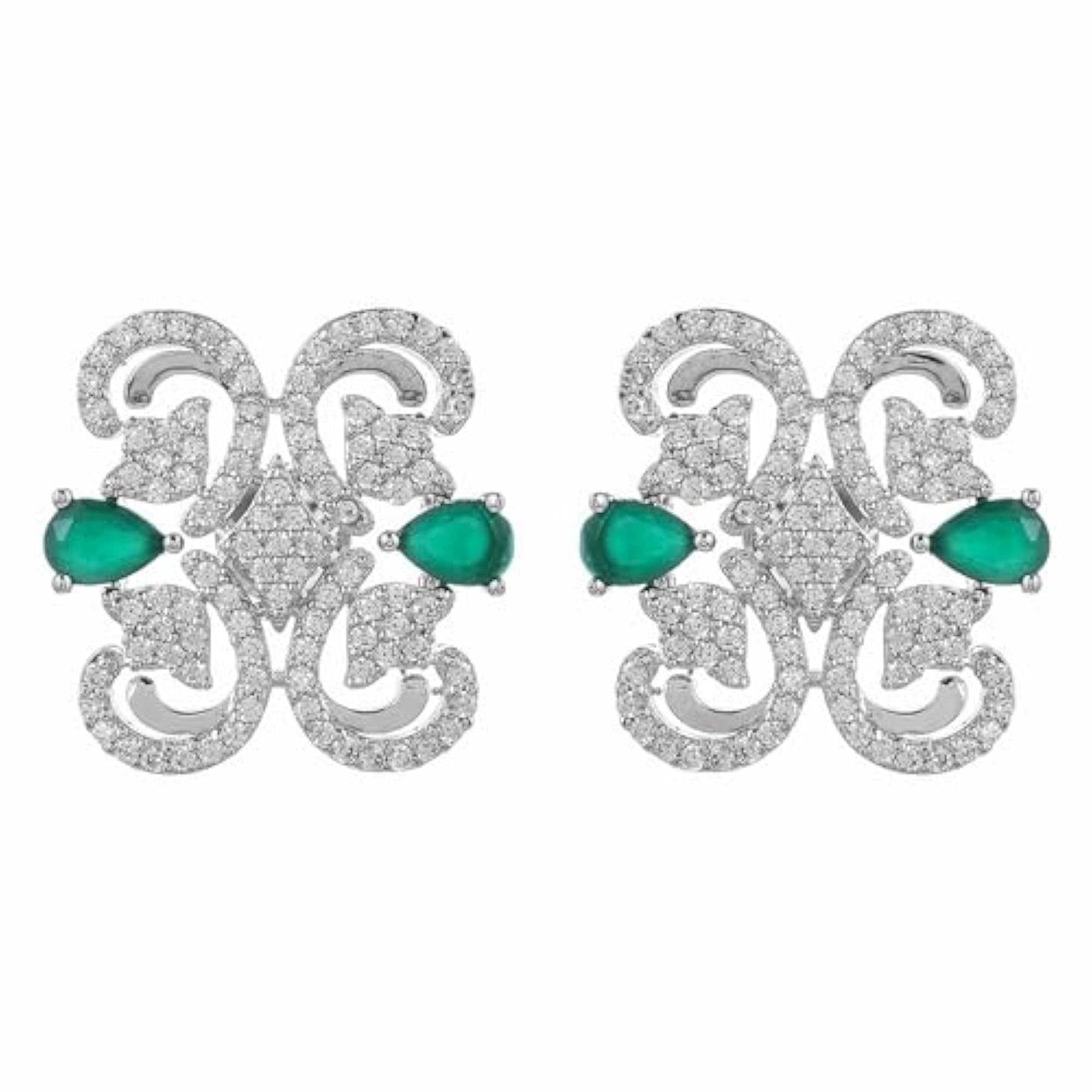 Taj Jahan Necklace Set, Regal Design
