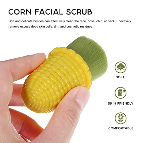 Beaupretty Escova De Limpeza Facial Escova De Rosto De Forma Vegetal Escova De Esfoliação Facial Bon