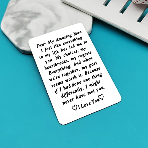 Xiahuyu Engraved Wallet Insert Card for Boyfriend Fiance Husband Christmas Birthday Valentines Day Gift for Men Wedding Anniversary Card Gift I Love You Gift for Him3