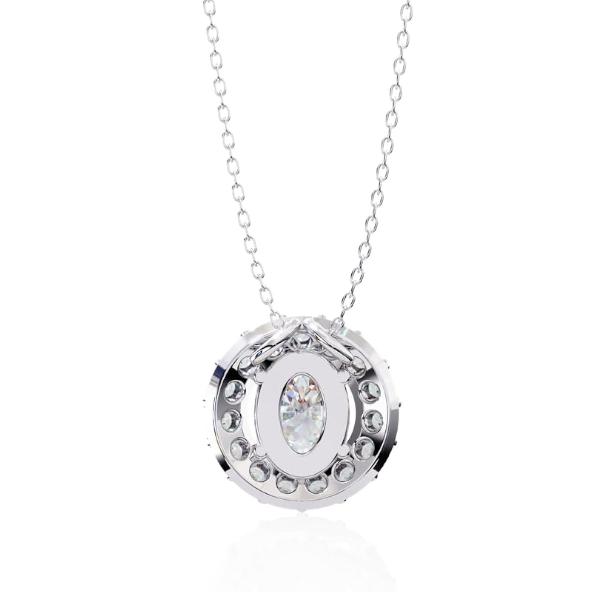 Women's 925 Sterling Silver Hallmarked Necklace with Secure Clasp