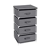 UN AMIGO ESPECIAL: ¿Cansado de intentar organizar constantemente el caos de tu habitación? Este organizador de almacenamiento de 45 x 38 x 84,5 cm (Largo x Ancho x Alto) será tu compañero de confianza para una vida más ordenada
