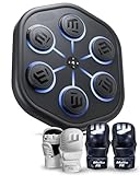 MAITUFIT 2025 Upgraded Music Boxing Machine M5, Smart Wall-Mount Punching Bag with 24H Standby, 4000+ Music, 160 Synced LED Lights, APP Control, Stereo Sound, Wall-Mount Punching Bag for Home Gym