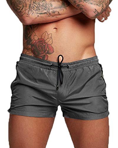 iMixCity Bañadores de Natación Boxeador Surf Calzoncillos Cortos Trajes de Baño Cortos...