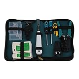 Vktech 11 in 1 Professional Network Computer Maintenance Repair Tool Kit Toolbox